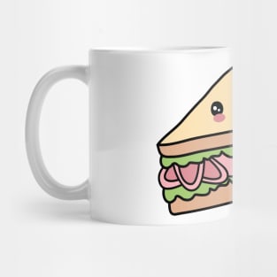 Cute Ham Sandwich Mug